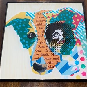 Dog wall art